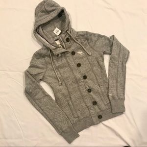 NWT Abercrombie & Fitch Zip hoodie
